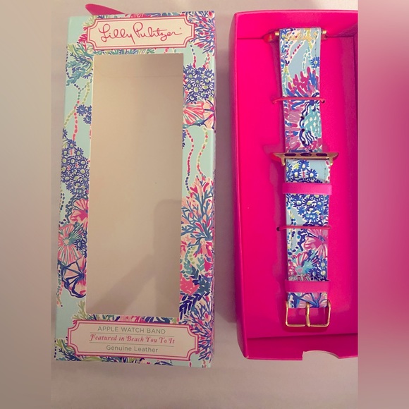 Lilly Pulitzer Accessories - Lilly Pulitzer 38/40 mm Apple Watch band New….